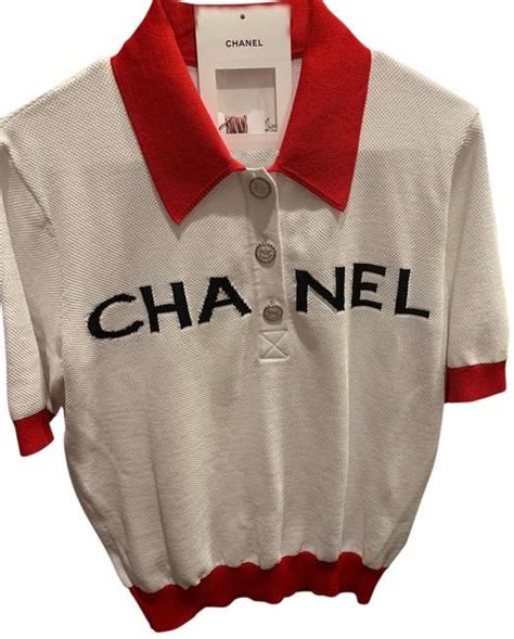 chanel polo dress|Chanel blouses tops.